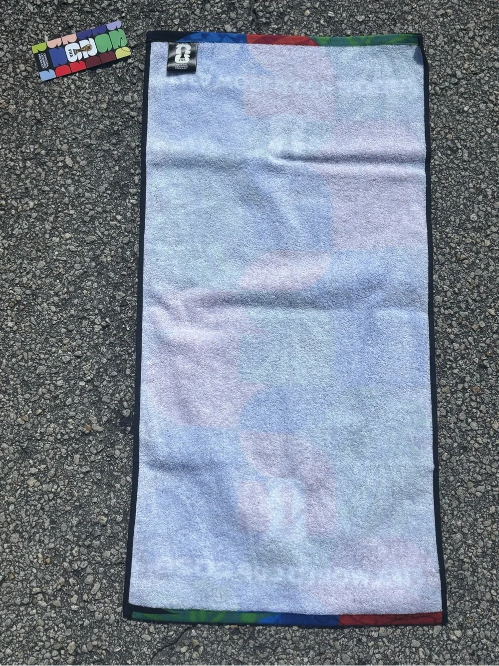 FIFA World Cup 2026 Multicolor Hand Towel - Red, Blue, Green